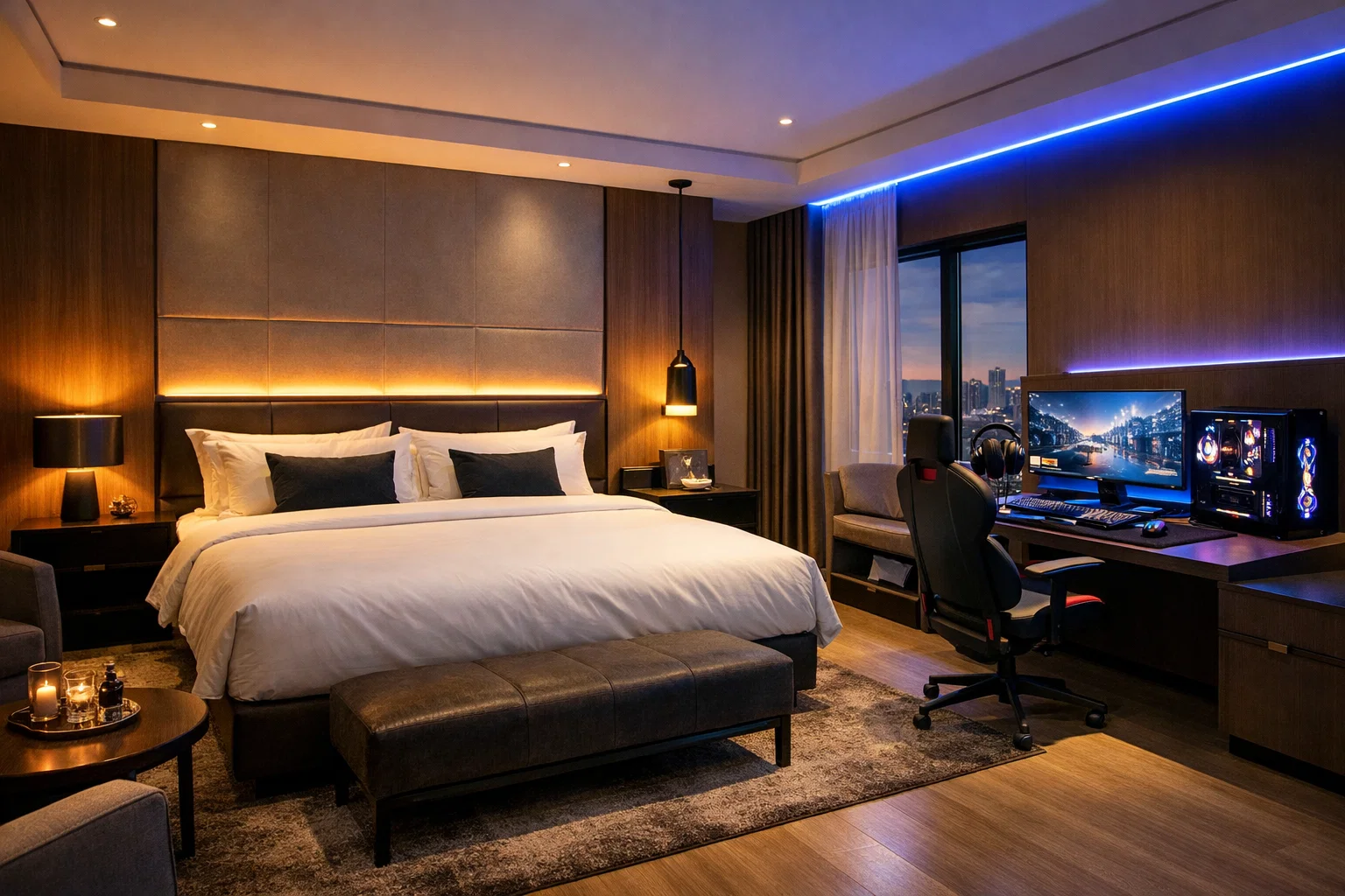 Hotel booking page preview